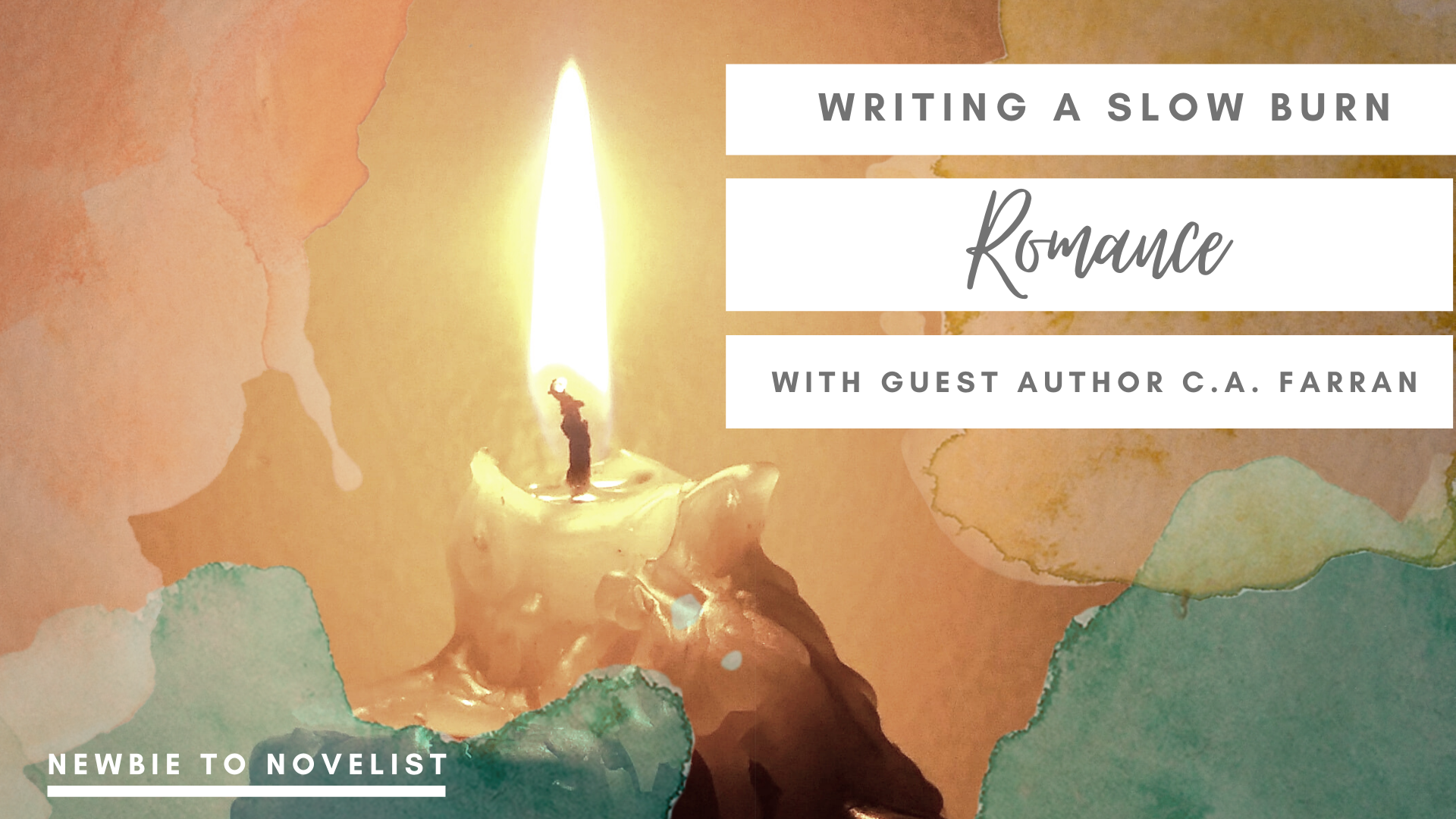 Writing a Slow Burn Romance- With Guest Author C.A. Farran – Newbie to ...